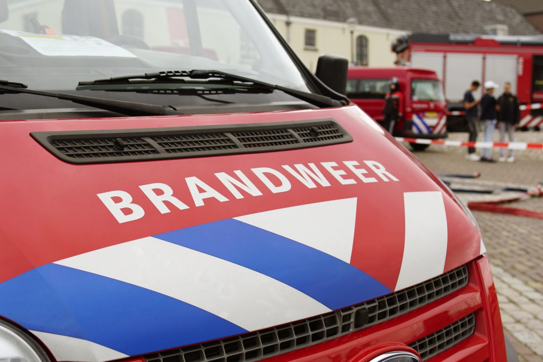 Brandweer voertuig in Holland