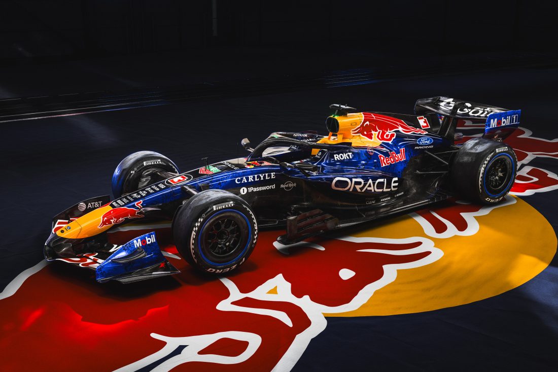 De nieuwe livery van Max Verstappen 2026