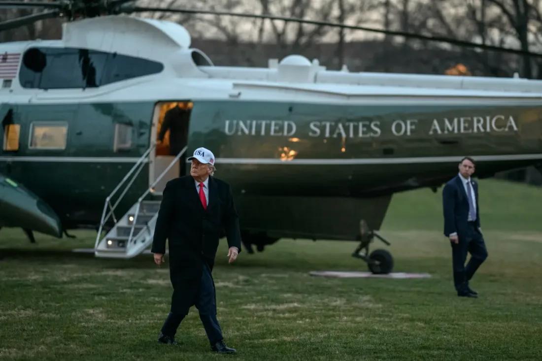 President Donald Trump’s trip naar Detroit