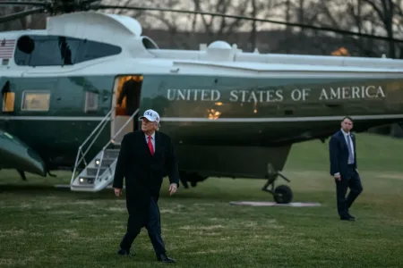 President Donald Trump’s trip naar Detroit