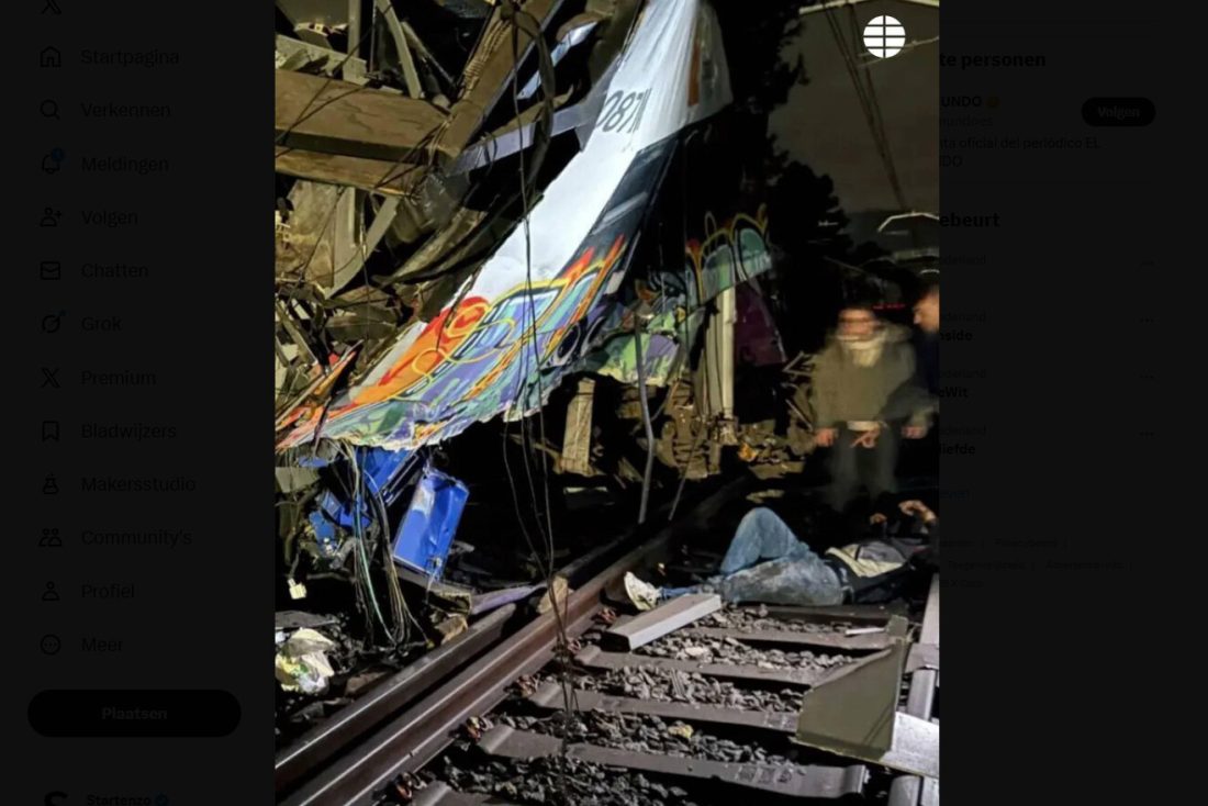 Tweede treinramp in dagen Spanje