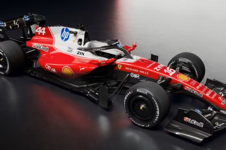 F1-bolide van Scuderia Ferrari, de SF-26