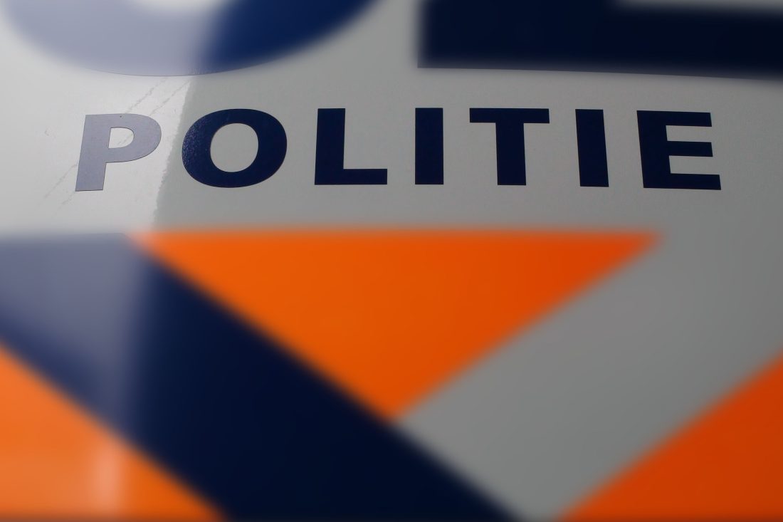 Politielogo op auto