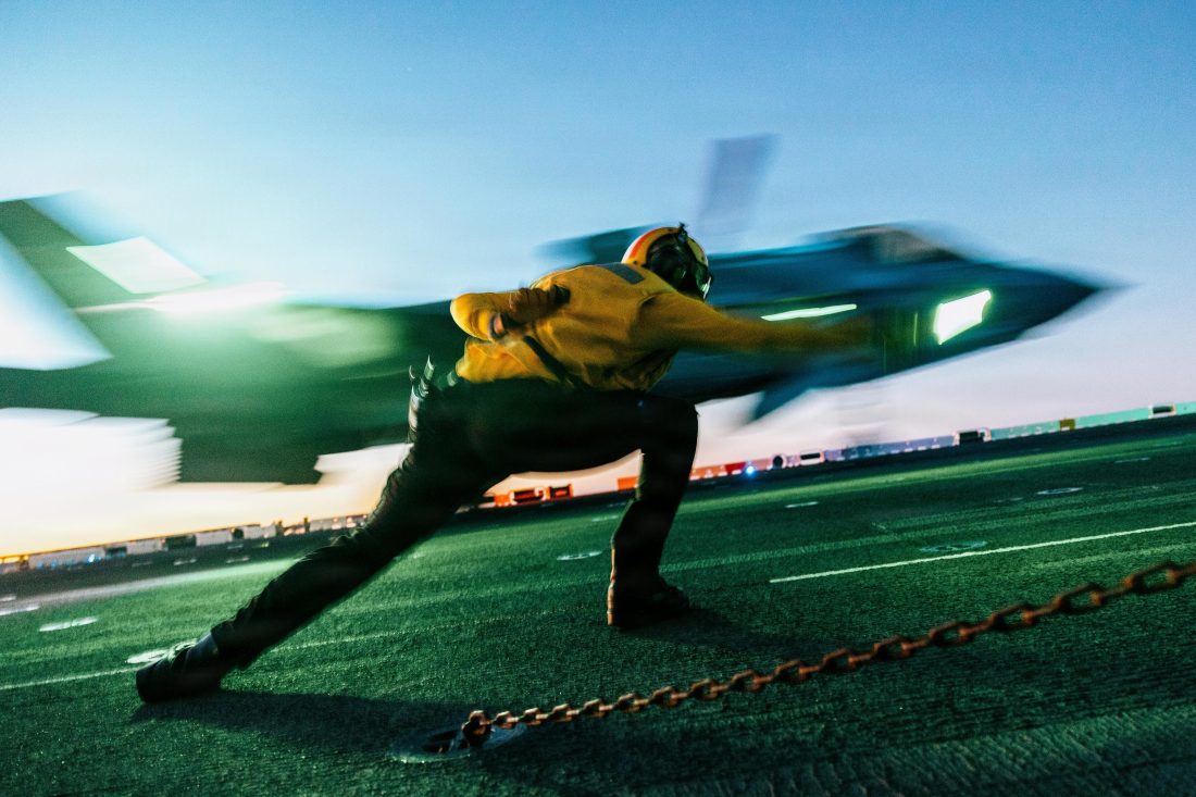 F35 take off