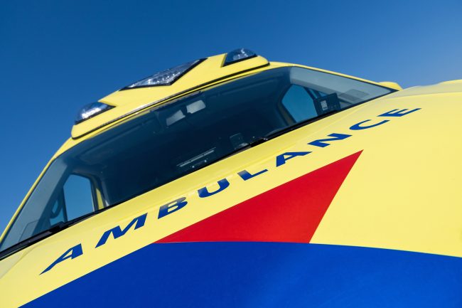 Ambulance motorkap