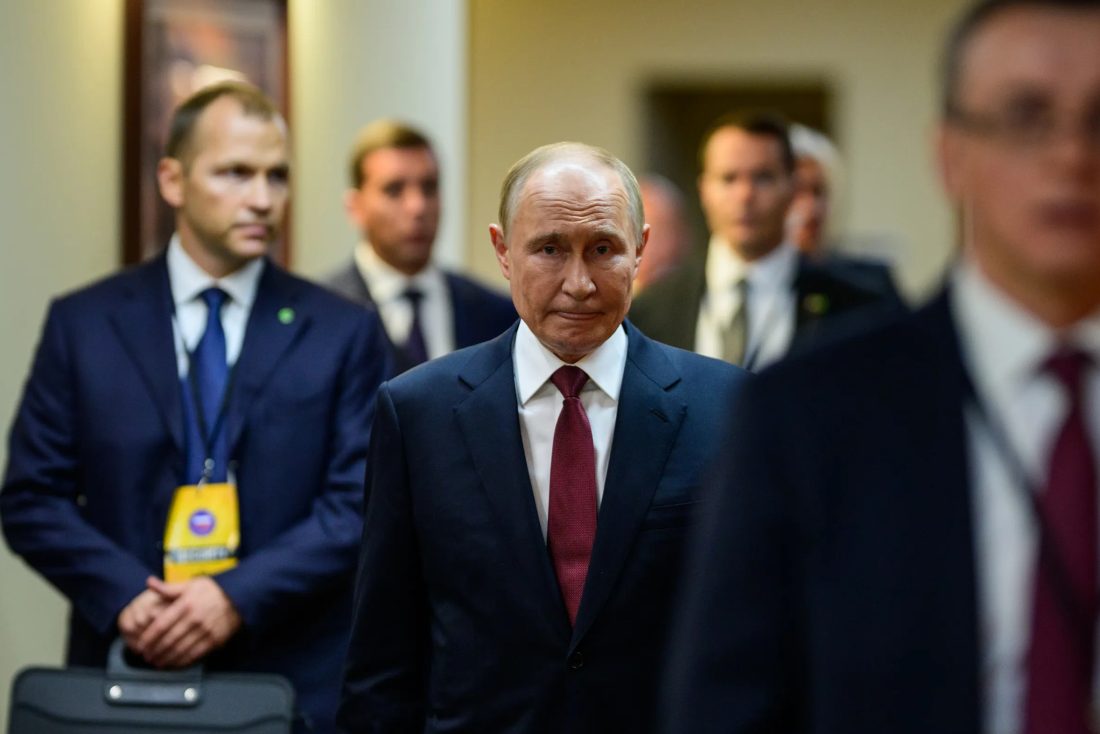 President Vlaldimir Poetin