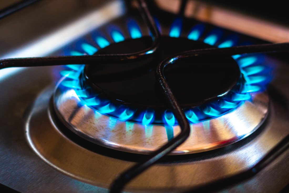 Gaspit op gasfornuis