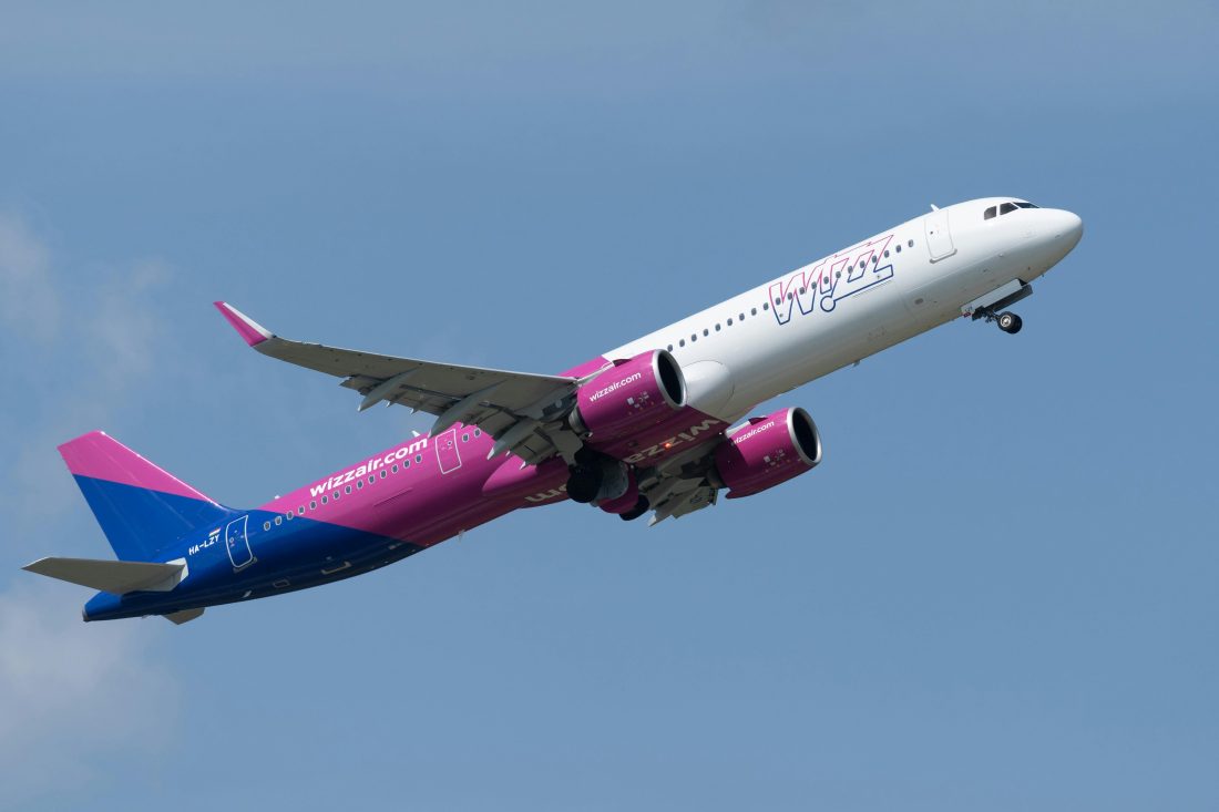 Passagiersvliegtuig van Whizz Air
