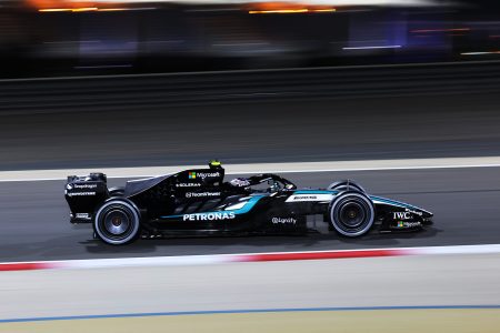 Kimi Antonelli Bahrein eerste test dag 2026