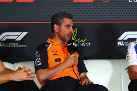Andrea Stella, teambaas van McLaren