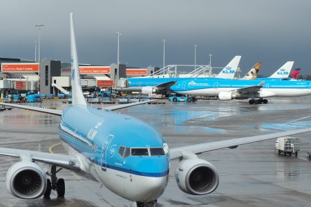 Schiphol, KLM vliegtuigen/toestellen